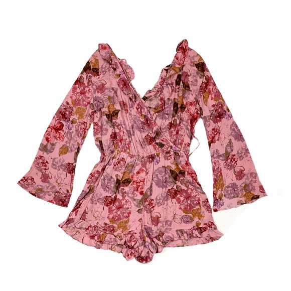 Mossimo Supply Co. Pants - MOSSIMO Floral Boho Romper